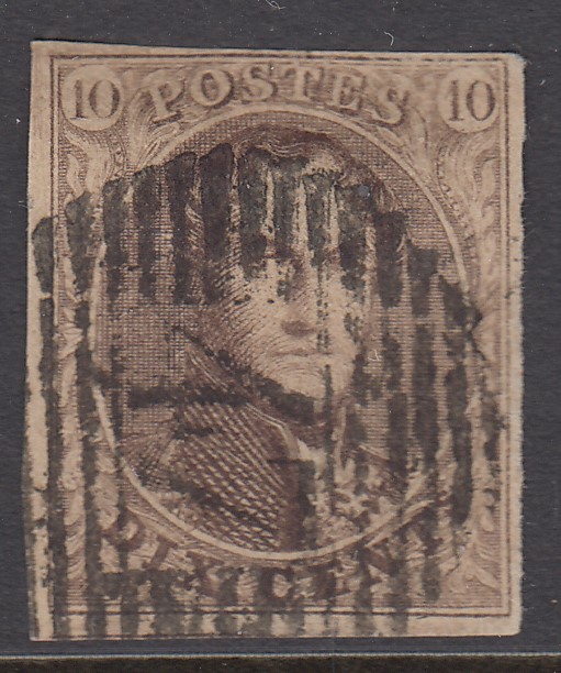 10A margé, oblitération P47 de Gembloux.