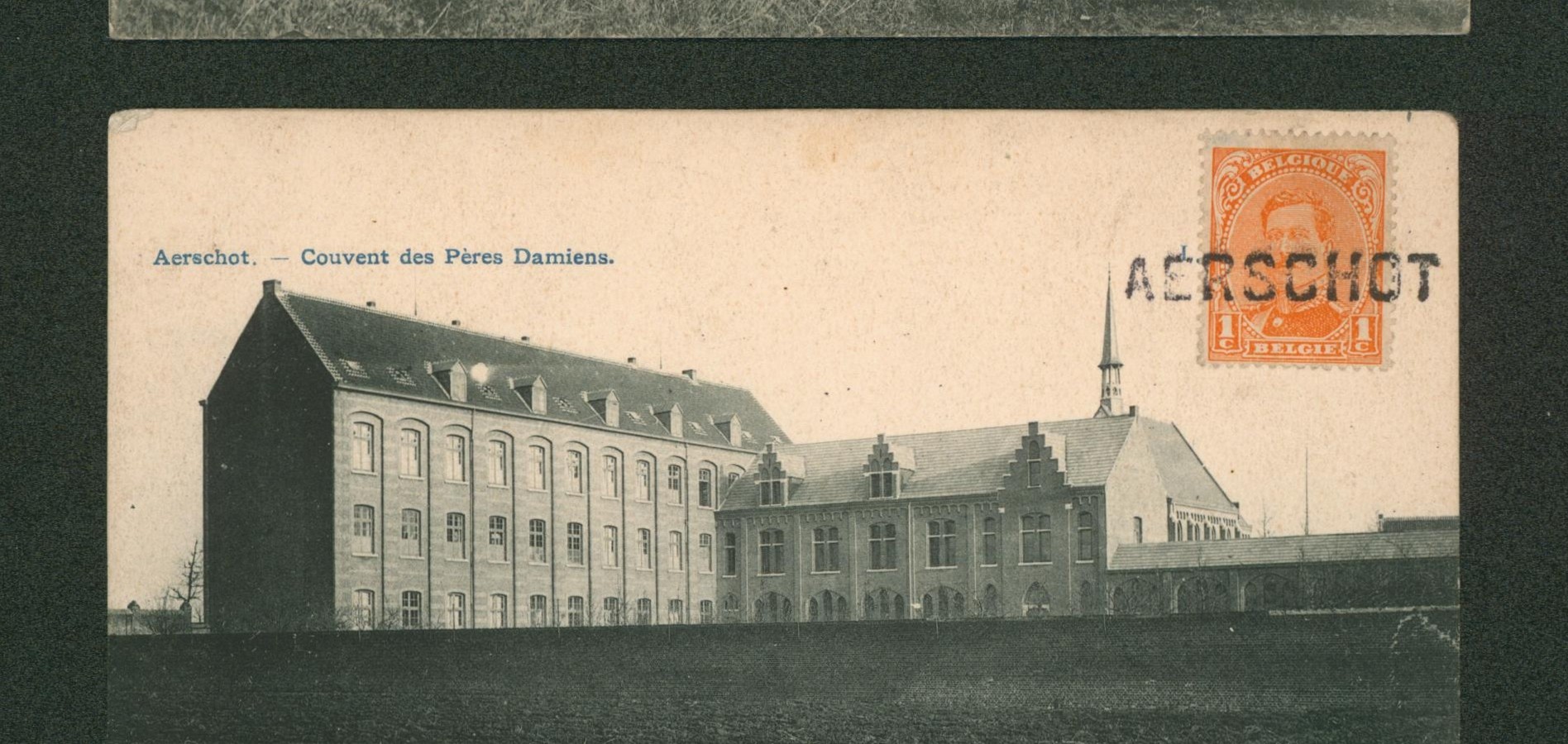 n°135 sur CP vue annulé par griffe de fortune AERSCHOT > Etterbeek