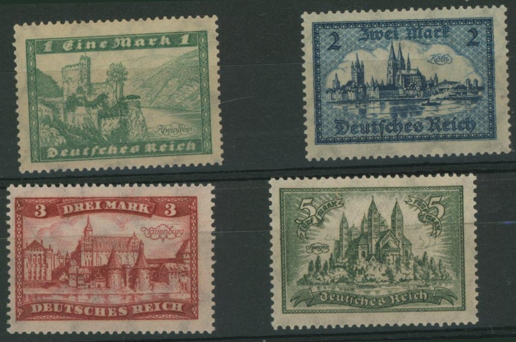 Allemagne (Reich) - n°355/8** (MNH). Cote 380e