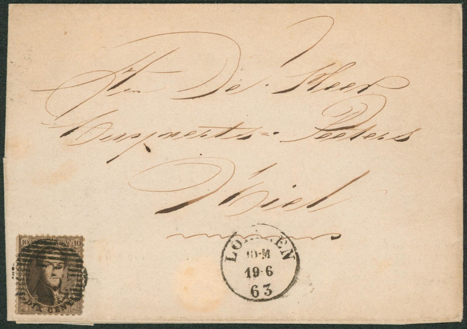 n°14 sur LSC obl P75 çàd Lokeren > Niel. 