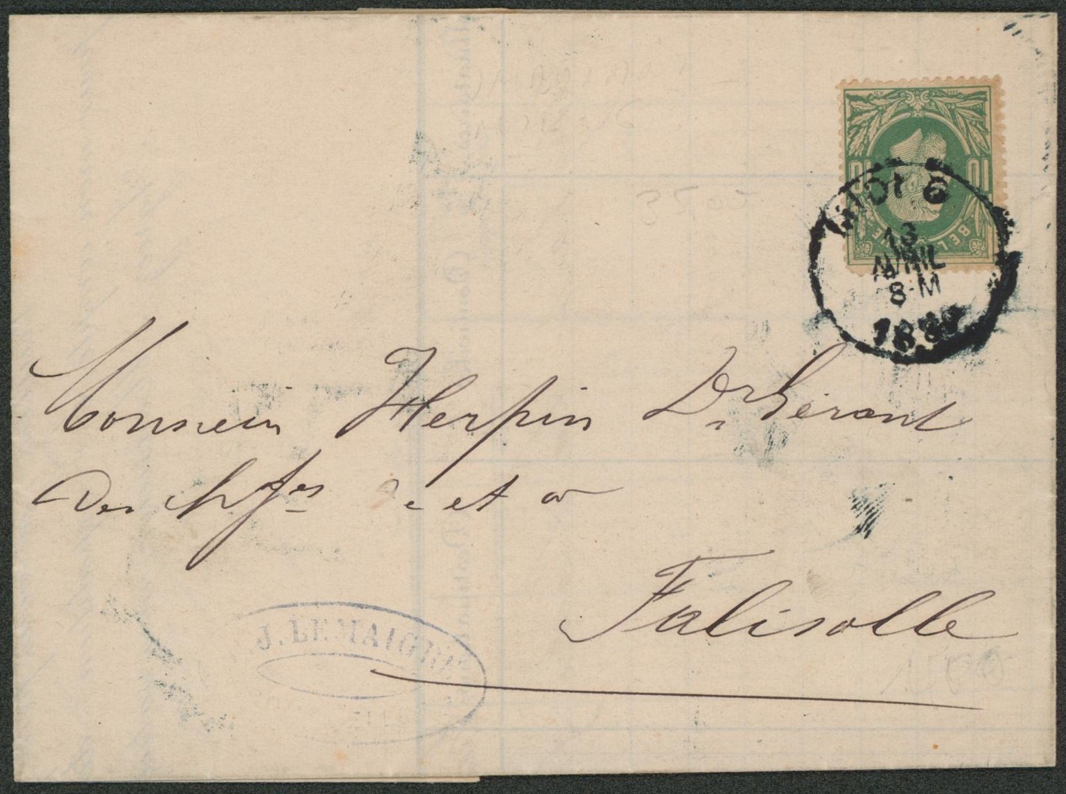 n°30 sur LAC obl ambulant "Midi 6" > Falisolle. "