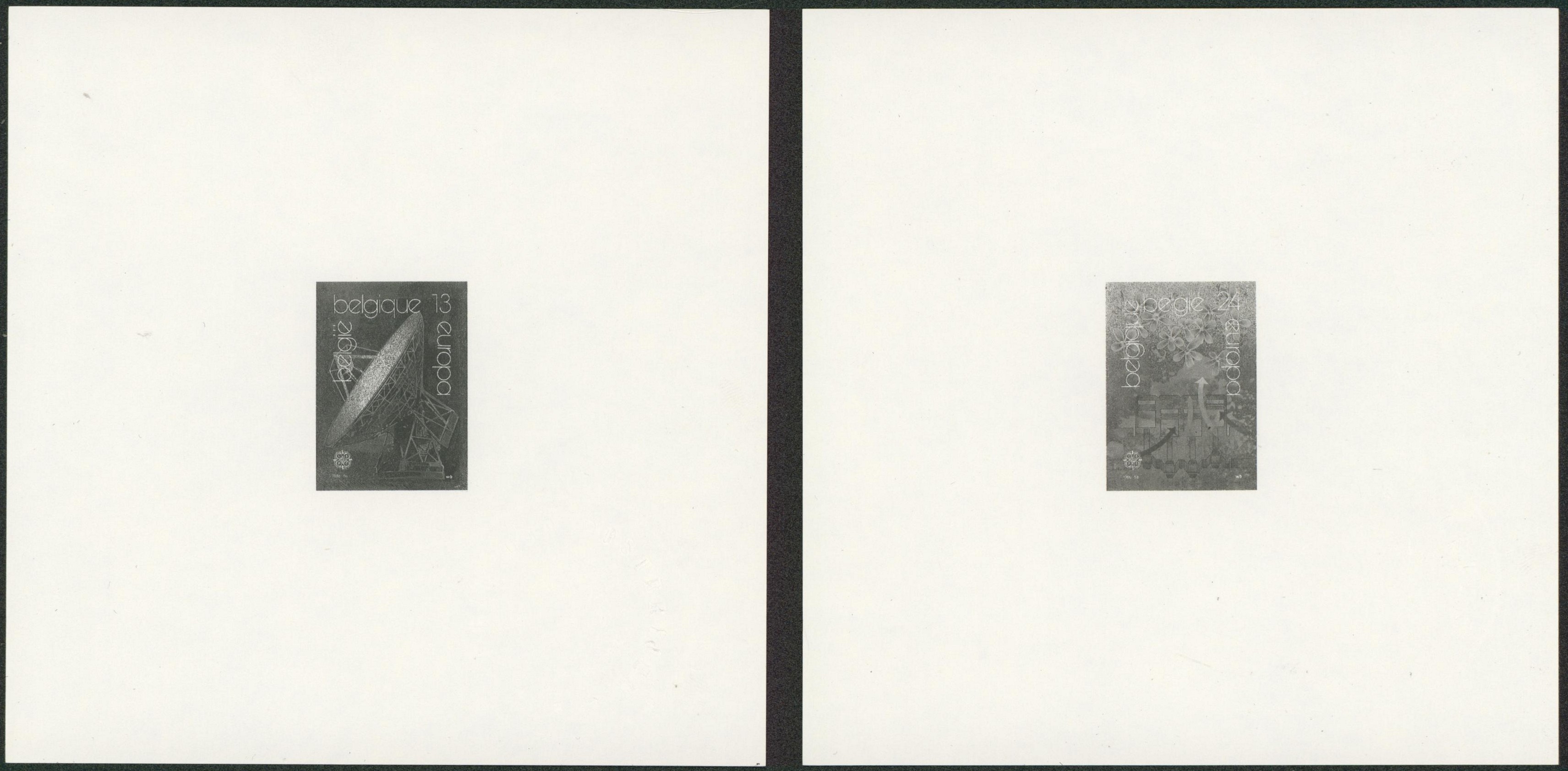 Feuillet ministériel n°2283/84 EUROPA 1988 (tirage 70 ex).