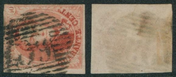 n°12A margé obl P99 Quiévrain. Très fin pli