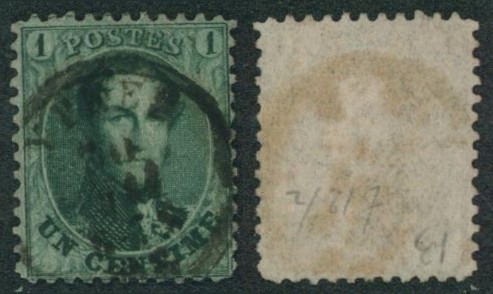 n°13 obl double cercle Ypres