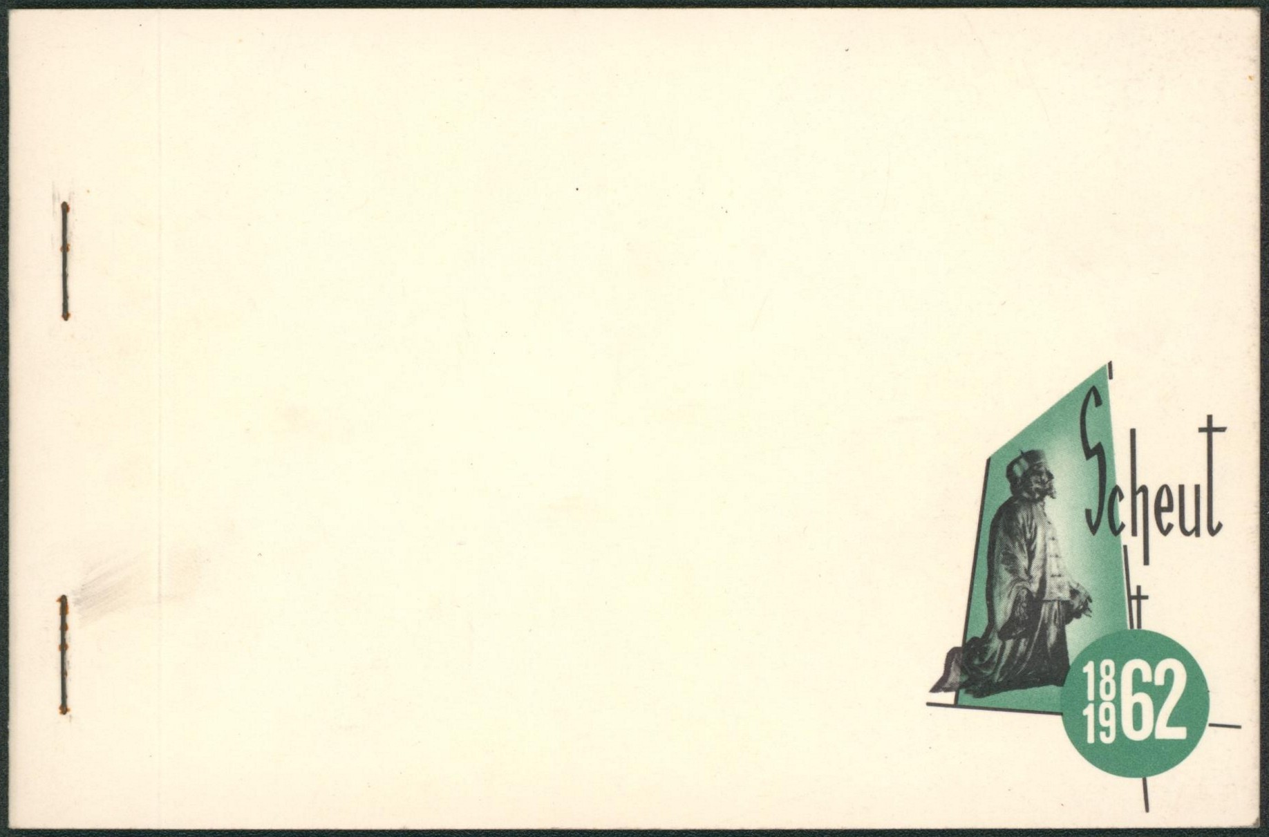 Erinnophilie - Carnet de vignette SCHEUT (1862/1962) x48**. État impeccable !