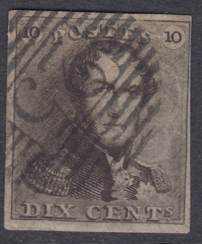 1 margé oblitéré P25 de Charleroi.