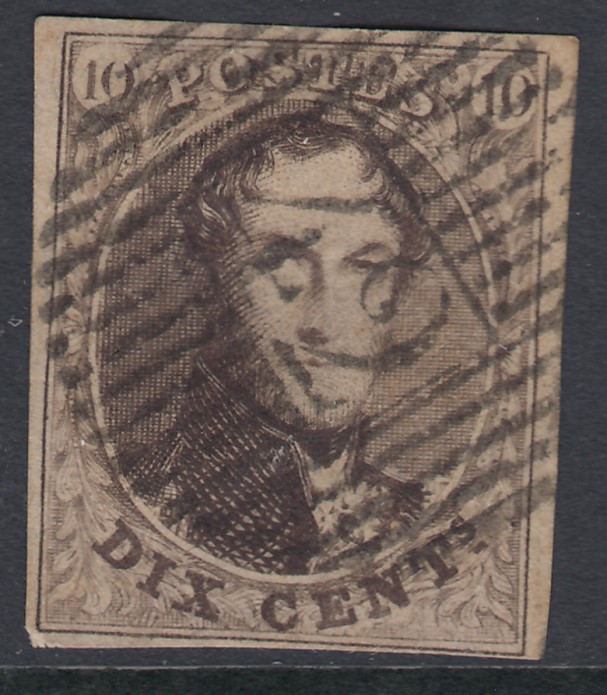 10A margé, oblitération D42 d'Oostmalle.