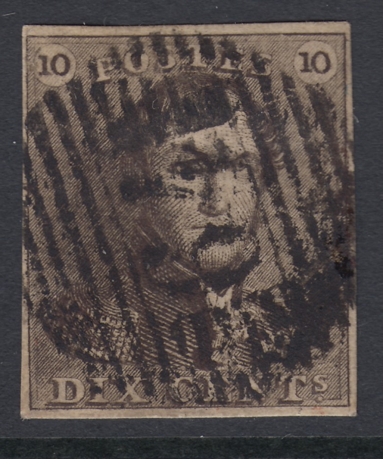 1 margé, oblitération P105 de St-Nicolas.