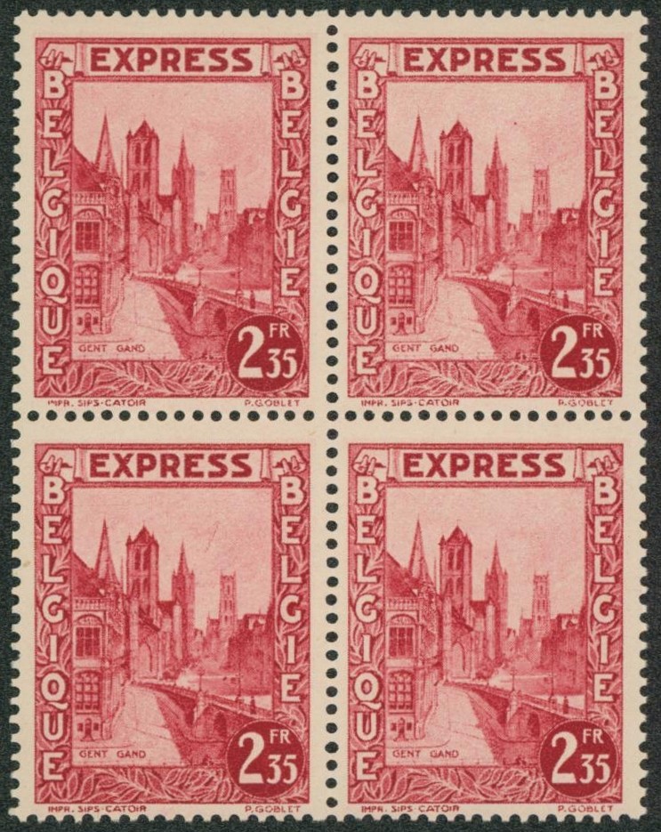 n°292D-V3 en bloc de 4 neuf sans charnières (MNH)