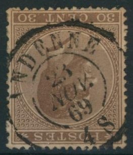 n°19 oblitération double cercle "Andenne"