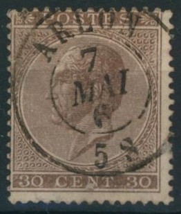 n°19 oblitération double cercle "Arlon"