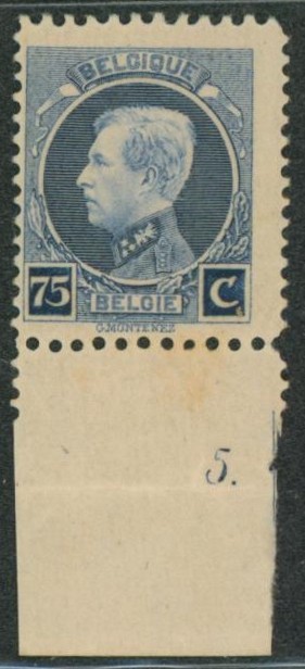 n°213A** neuf sans charnières (MNH) charnière sur BDF numéro de planche 5. charnière sur BDF