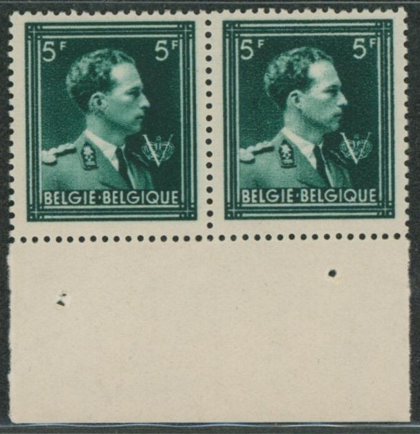 n°696-V1**en paire (MNH).