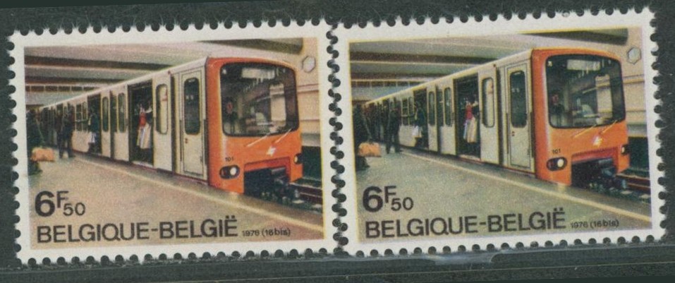 n°1826** + curiosité : vert au lieu de brun. Nuance !